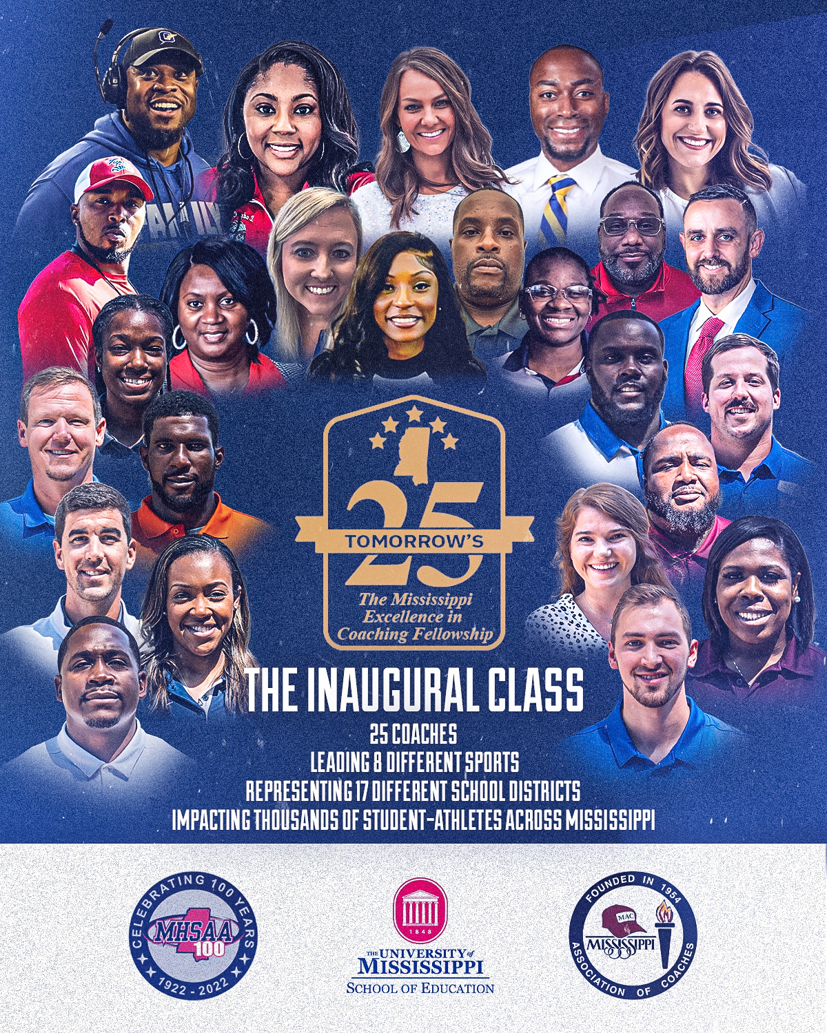 Class of 2022-2023 - Tomorrow's 25 Inaugural Class