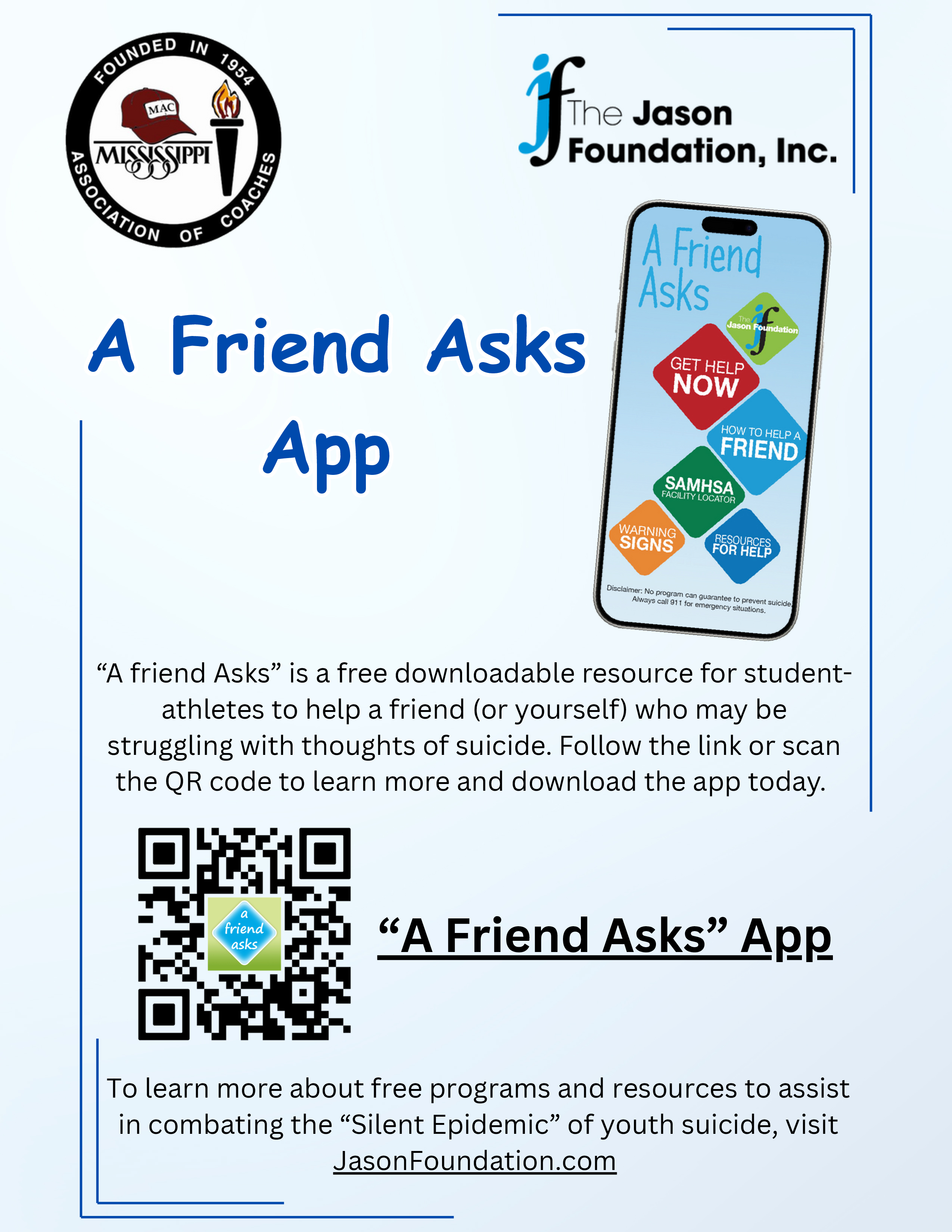 Jason Foundation App