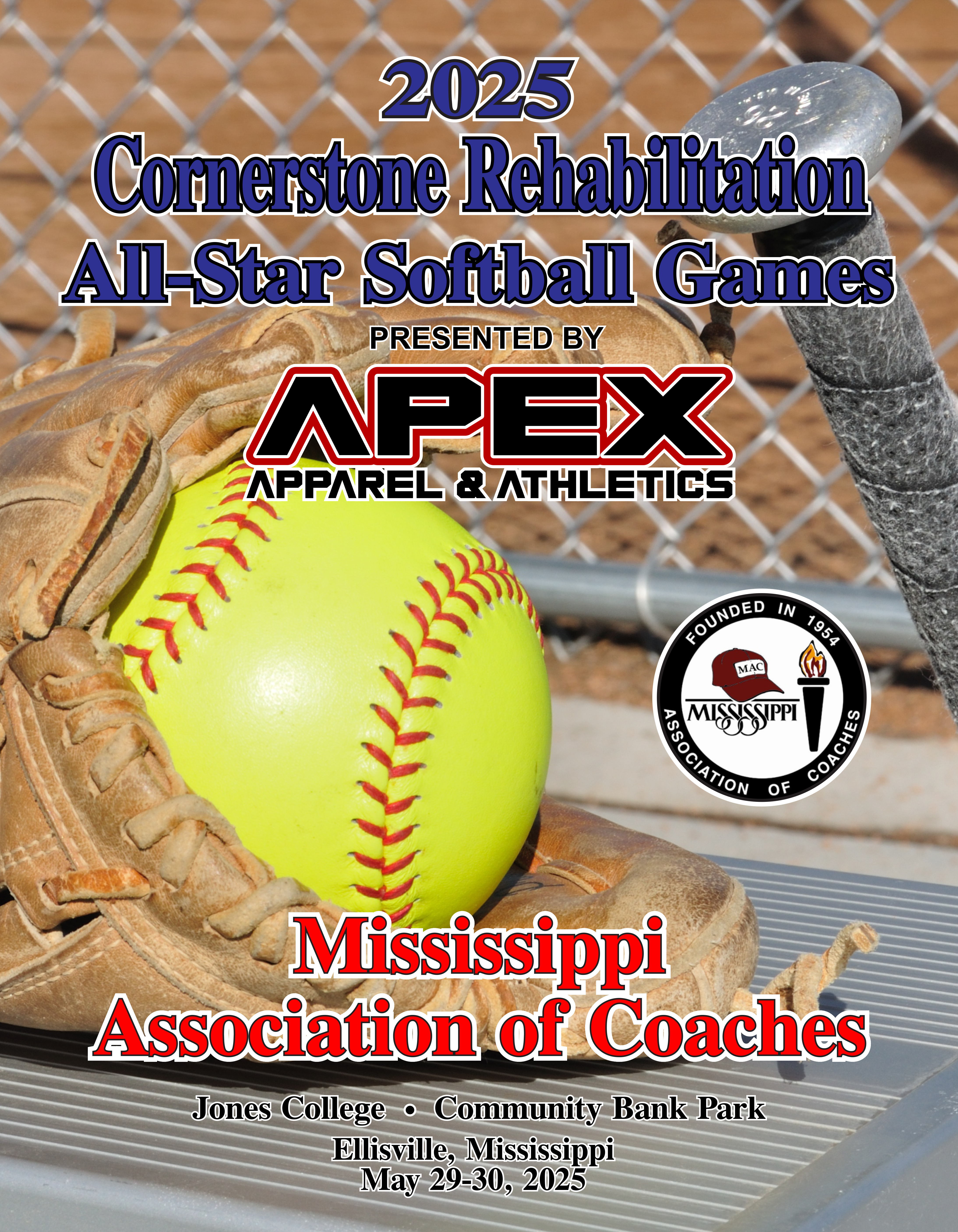 2025 All-Star Softball Program Book