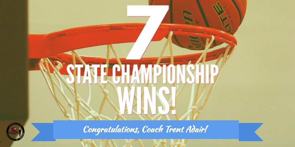 7 State Championships for Coach Adair!